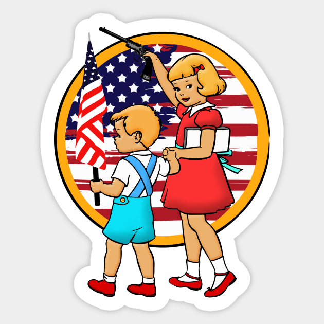 CONSERVATIVE KIDS Sticker by theanomalius_merch